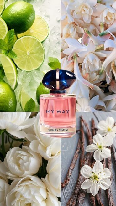 экспресс кондиционер для волос: Giorgio Armani – My Way qadın ətiri - Notalar: - Yuxarı notalar