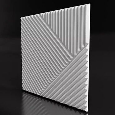 Другие строительные материалы: Гипсовые 3D панели "Консул" для декорирования стен 50×50 Декоративные