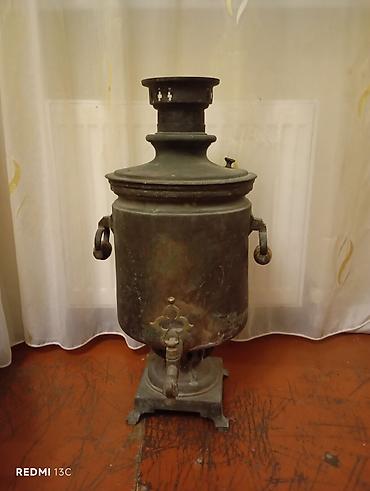 Qədim samovar, 1890 il, Mis, Vəziyyəti: Yaxşı