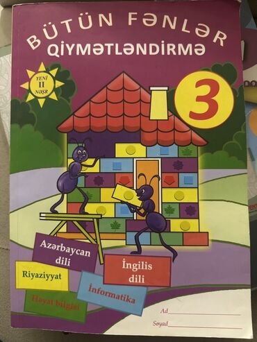 Musiqi alətləri: Bütün Fənlər Qiymətləndirmə – 3” (Yeni II nəşr)Təmiz.hec