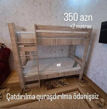 uşaq üçün biradamlıq çarpayılar: Çarpayı