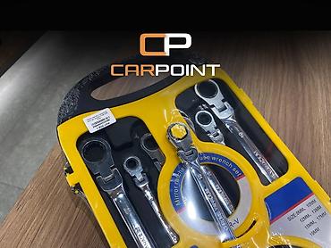 Набор трещоточных ключей с шарниром (Mirror ratchet wrench set) Набор