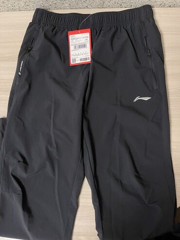 штаны тёплые: Мужские брюки, M (EU 38), Li-Ning, Новый, цвет - Черный, Самовывоз, Бесплатная доставка, Платная доставка