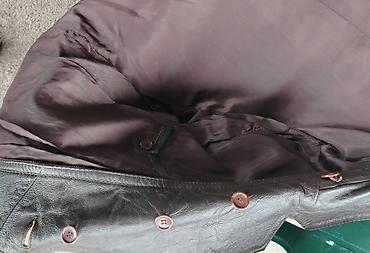 Kožne jakne: Muski mantil od prirodne koze Odlicno ocuvan Nedostaje zimski ulozak — 6