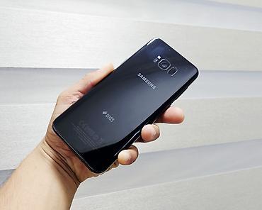 note 2: Samsung Galaxy S8 Plus, Б/у, 64 ГБ, цвет - Черный, 2 SIM — 6