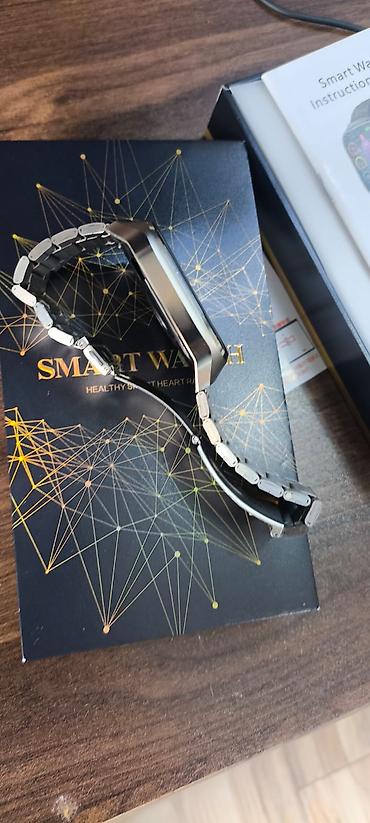 agilli saat: Smart saat – metal kəmərli, kvadrat korpuslu Xüsusiyyətlər: - — 2