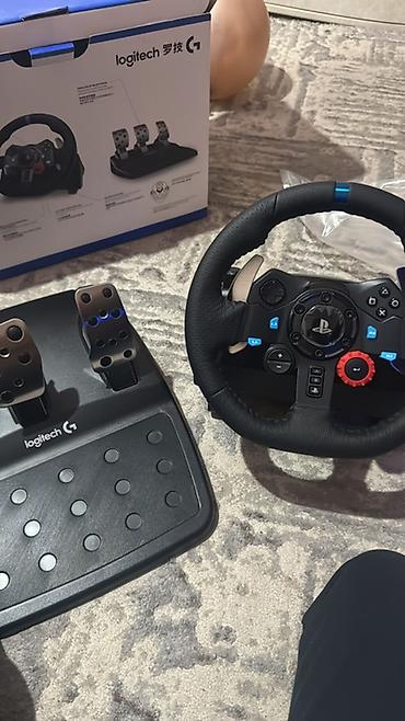 best comp: Игровой руль Logitech G29 Driving Force с педалями - Комплект: руль с — 1