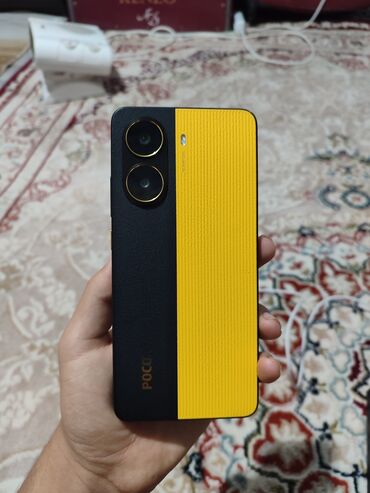 редми нот 9 с: Poco X7 Pro, Колдонулган, 256 ГБ, түсү - Сары