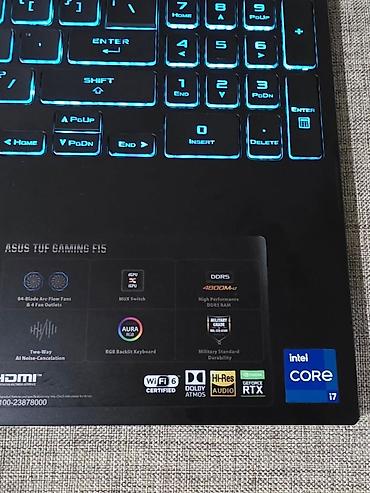 qrafik planşet irşad: ASUS TUF Gaming F15 oyun noutbuku Texniki xüsusiyyətlər və imkanlar — 4