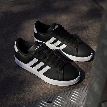 обувь токмок: Мужские кроссовки, 44, 45, Adidas, Новый, цвет - Черный — 4
