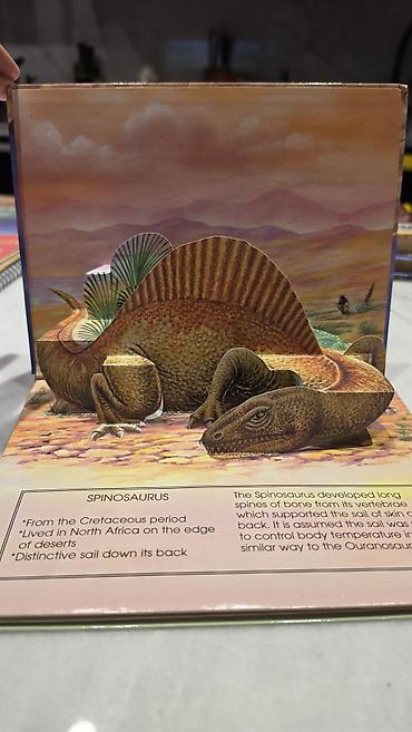 ensiklopediya: Детская 3D-книга «Dinosaurs Pop-Up Book» (на английском) Продаю — 4