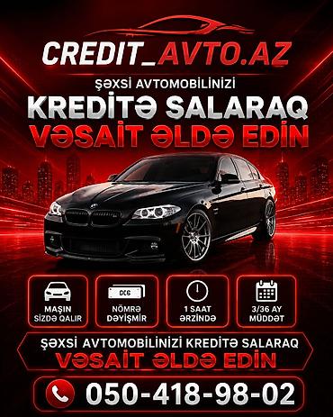ucuz breket: Xidmət: Şəxsi avtomobilinizi girov/kreditə salaraq vəsait əldə etmə — 1