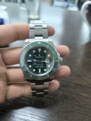 купить часы ulysse nardin: Rolex Submariner Date “Kermit” (зелёный безель) люкс копия купил в