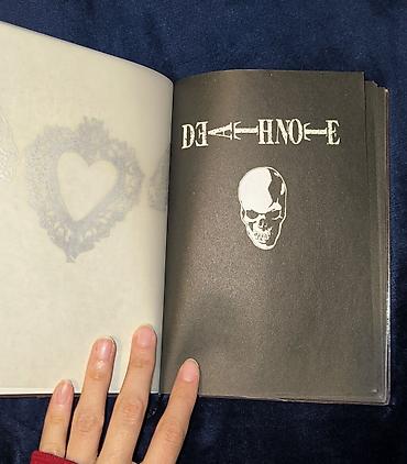 рабочая тетрадь: ✨ Yeni “Death Note” dəftəri + brelok hədiyyə ✨ Tam yeni, istifadə — 5