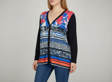 ekskluzywna sukienki: Adagio, Women`s tunic, size 3XL (EU 46)