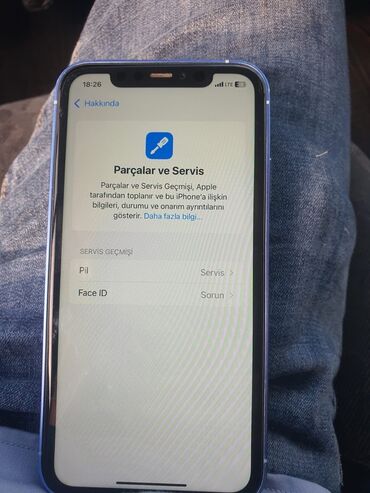 irsad iphone 11: IPhone 11, 64 GB, Göy, Face ID