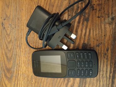 сенсорный экран на телефон fly 506: Nokia 105 4G, rəng - Qara, Düyməli
