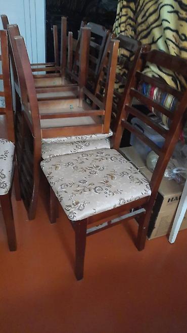 Mebel: Qonaq otağı üçün, İşlənmiş, Açılan, Oval masa — 3