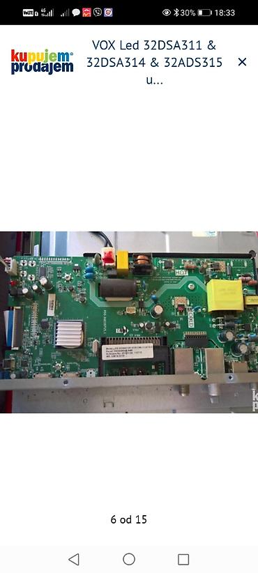 Aksesoari za TV i video: Na prodaju delovi za VOX LED televizore. **Delovi za model VOX Led — 7