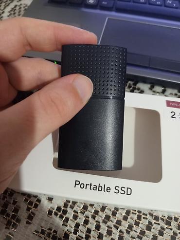 Комплектующие для ноутбуков: M.2 əsaslı Portable SSD – 2 TB, Type‑C - Cekisi 22 qramm - Yaddaş — 2
