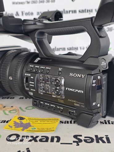 Videokameralar: Sony NXCAM NX100 peşəkar video kamera Kamera yeni gəldi Azərbaycanda — 3