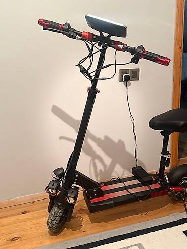 Электротранспорт: Elektrik skuter – güclü işıqlandırma və rahat oturacaqlı — 6