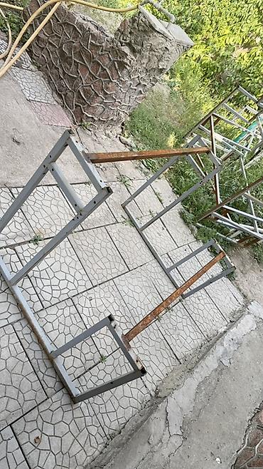 самодельный: Металлические каркасы/рамы из профильной трубы 500 сом за шт( 10 парт) — 1
