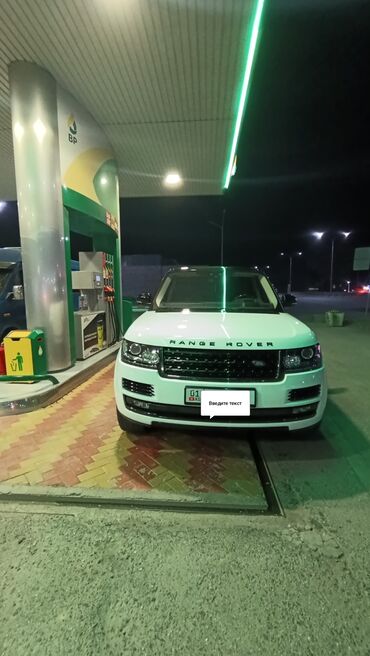 Land Rover: Land Rover Range Rover: 2017 г., 4.4 л, Автомат, Дизель, Внедорожник