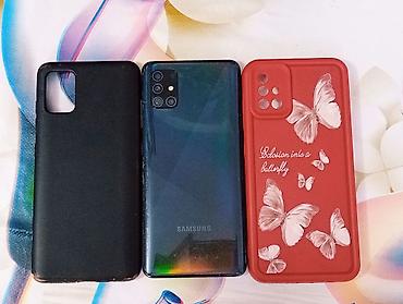 Samsung Galaxy A51, Б/у, 64 ГБ, цвет - Черный, 2 SIM