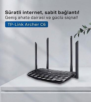 Wi-Fi siqnal gücləndirici "TP-Link Archer C6" 🔹 TP-Link Archer C6