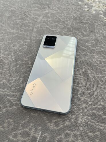 оперативка ddr2: Vivo Y21, Б/у, 64 ГБ, цвет - Голубой, 2 SIM