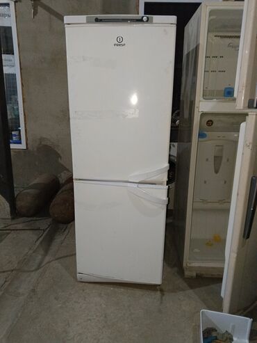 холодильник кухня: Холодильник Indesit, Б/у, Side-By-Side (двухдверный), De frost (капельный), 60 * 165 * 60