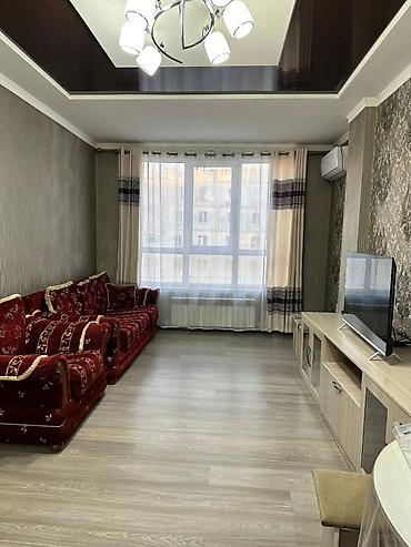 mega hous: 2 комнаты, 46 м², Нижний Джал (Джал-23) Элитка, 7 этаж, Евроремонт — 2