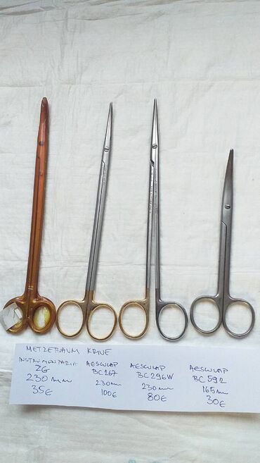 Ostali medicinski proizvodi: Hirurški ginekološki instrumenti 
kao sa slika 
Ne odgovaram na SMS — 5