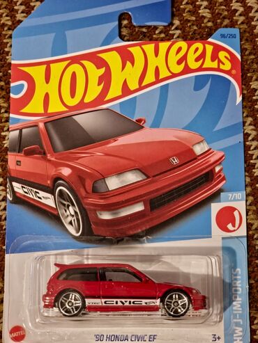 сухой туман: Hot Wheels: Honda 1) ’90 Honda Civic EF — серия HW J-Imports (7/10)