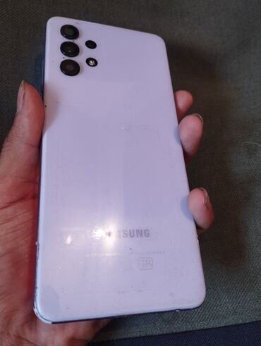 телефон самсунг 8: Samsung Galaxy A32, Б/у, 64 ГБ, цвет - Фиолетовый, 2 SIM