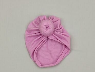 czapka różowa z pomponem: Cap, condition - Very good