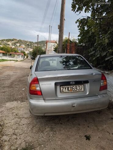 Μεταχειρισμένα Αυτοκίνητα: Hyundai Accent: 1.3 l. | 2002 έ. Λιμουζίνα