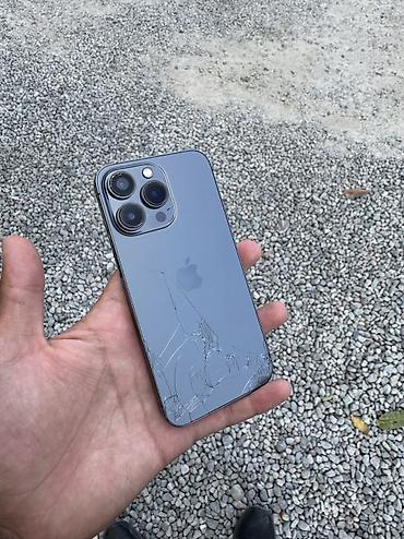 IPhone 13 Pro, Б/у, 256 ГБ, Black Titanium, 78 %