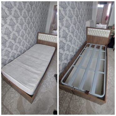 işləmiş qapılar: ((3674))*Asya*Tek neferlik carpayi. Bazalidi. Yaxşi veziyyetdedir