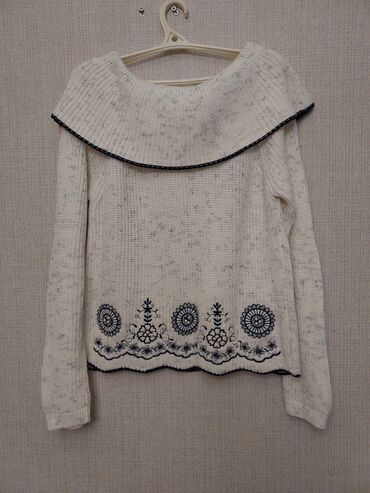 женская ажурная кофта: Женский свитер L (EU 40), XL (EU 42)