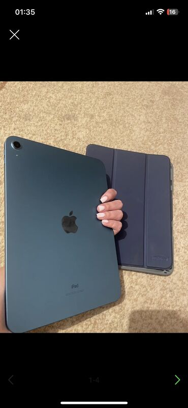 macbook 11: Планшет, Apple, память 64 ГБ, 10" - 11", Wi-Fi, Новый, Классический цвет - Синий