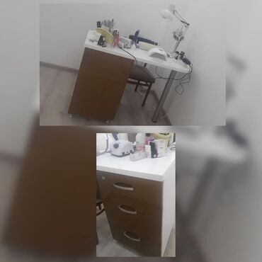 saray mtk ev satilir: Endirim edildi ❗❗❗Manikur stolu 90 azn ela vəziyyətdədir 🏡 Saray mtk