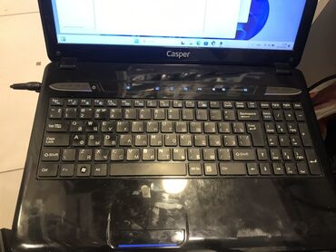 8gb notebook ram ddr4: Casper noutbuk Texniki xüsusiyyətlər: - Ekran: 15.6" - Klaviatura