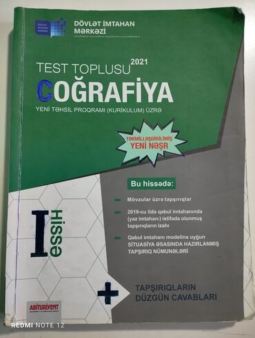 5 ci sinif azərbaycan dili dəftəri cavablari: 1-ci və 2-ci hissə test topluları ucuz qiymət(az