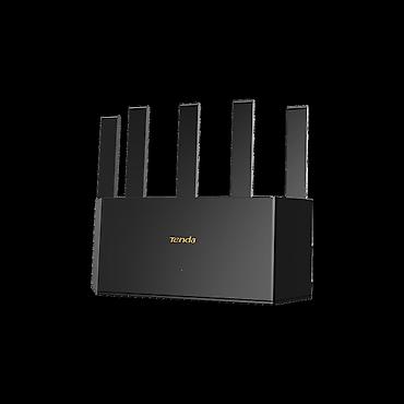 rj: Двухдиапазонный Wi‑Fi маршрутизатор Tenda (черный) с пятью внешними — 3