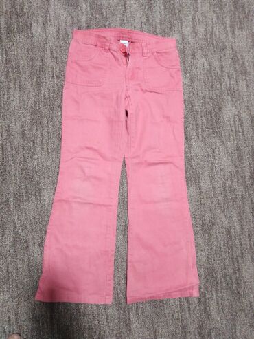 Farmerke: Dečije/ženske farmerke sa izvezenim leptirima - Tamno plavi teksas sa — 3