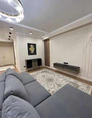 3 комнатная квартира асанбай: 3 комнаты, 108 м², Элитка, 3 этаж, Дизайнерский ремонт