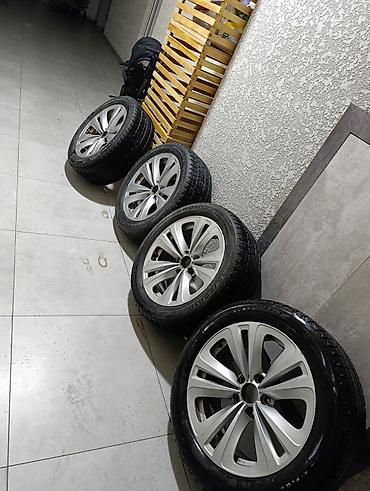 Колеса в сборе 245 / 50 / R 18, Зима, Б/у, Комплект, Литые, отверстий - 5