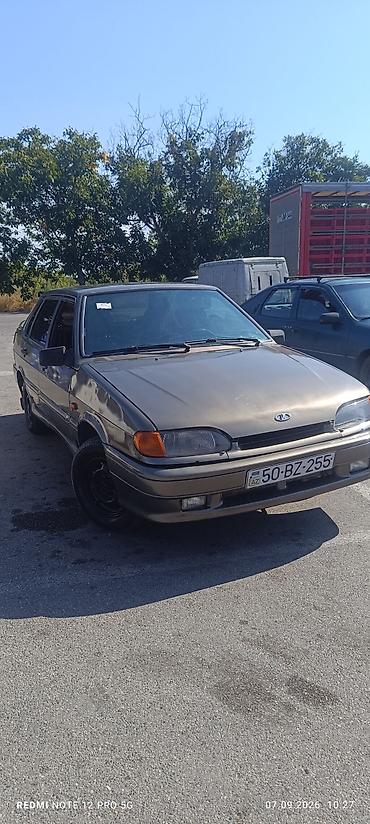 lada salon: Avtomobil: LADA Samara sedan (2115) Buraxılış ili: 2002 (arxa şüşədə — 2